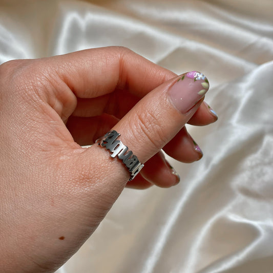 Silver Gothic Constellation Rings
