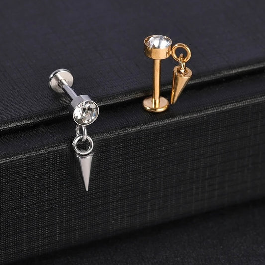 Diamond Spike Flat Back