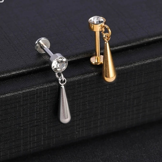 Diamond Droplet Flat Back